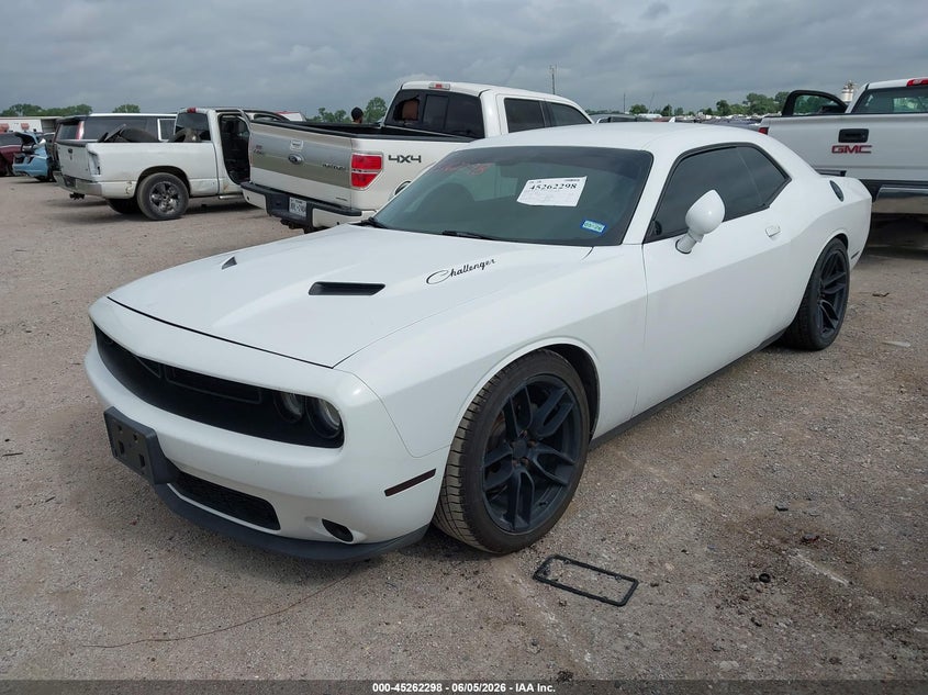 Vin: 2c3cdzag6fh737360, lot: 45760118, dodge challenger sxt 20152