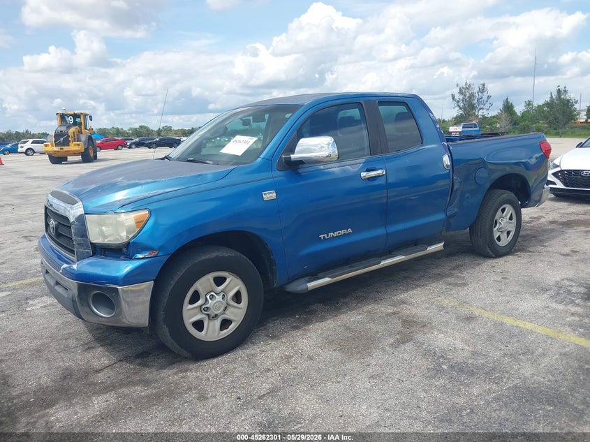 2008 Toyota Tundra Base 4.7l V8 5TBRT54198S457776 photo 1