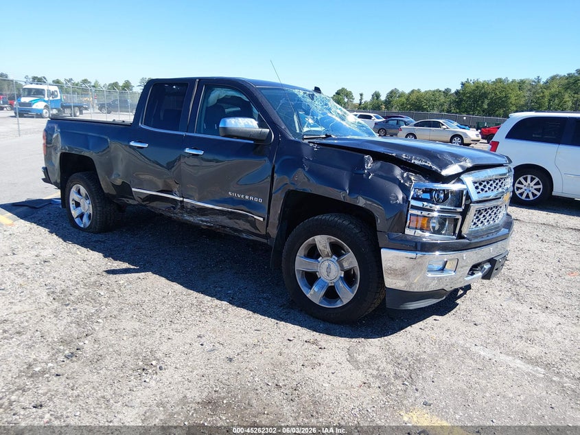 Vin: 1gcvksec7fz437013, lot: 45760122, chevrolet silverado 1500 1lz 2015 img_1