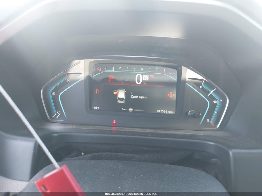 2022 Honda Odyssey Ex-L VIN: 5FNRL6H75NB064918 Lot: 45262307