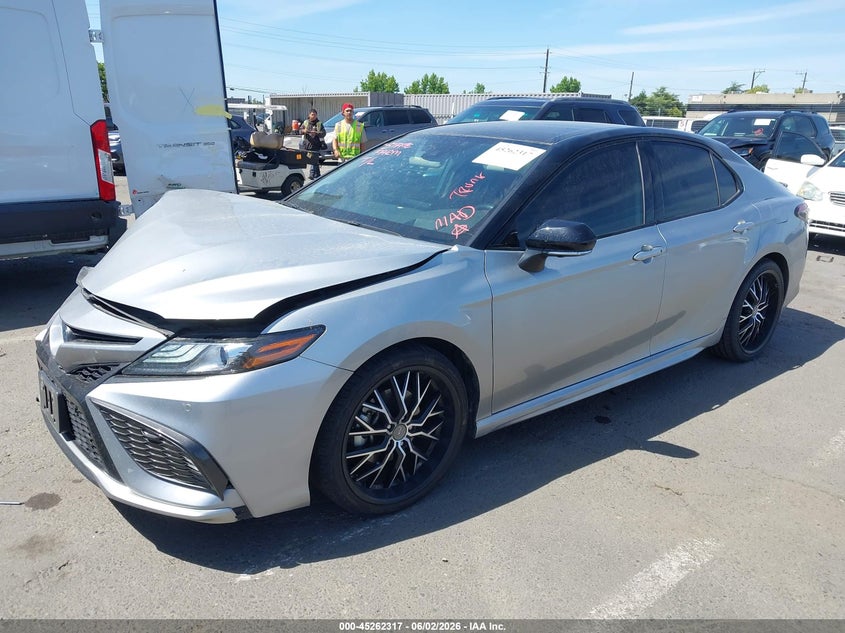 2021 Toyota Camry Xse Hybrid 4T1K31AK5MU031843 photo 1