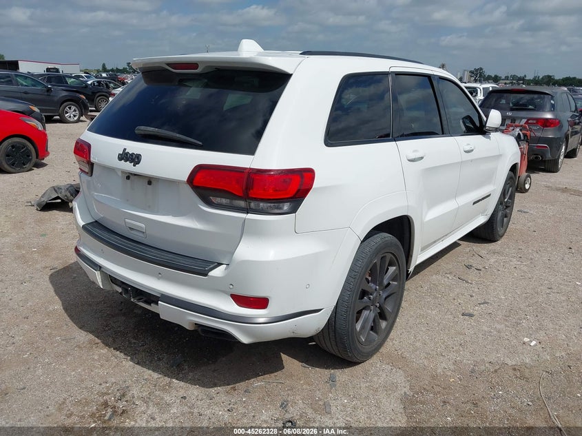 Vin: 1c4rjecg2jc339949, lot: 45760148, jeep grand cherokee high altitude 4x2 20184
