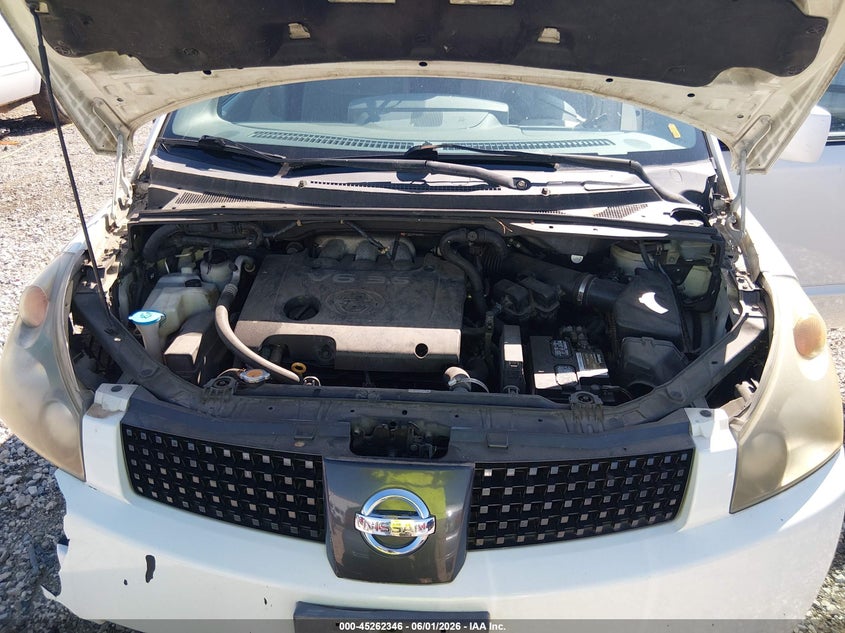 2005 Nissan Quest 3.5 Se VIN: 5N1BV28U65N131680 Lot: 45262346