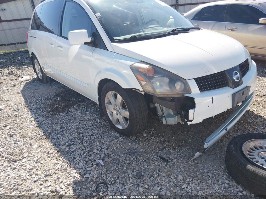 2005 Nissan Quest 3.5 Se VIN: 5N1BV28U65N131680 Lot: 45262346