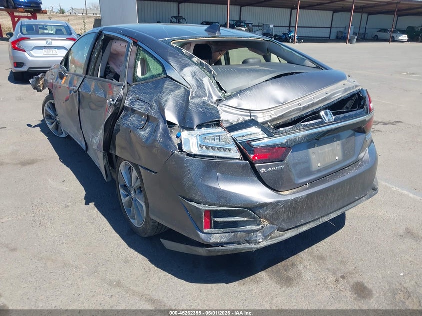 Vin: jhmzc5f30mc000595, lot: 45760175, honda clarity plug-in hybrid touring 20213