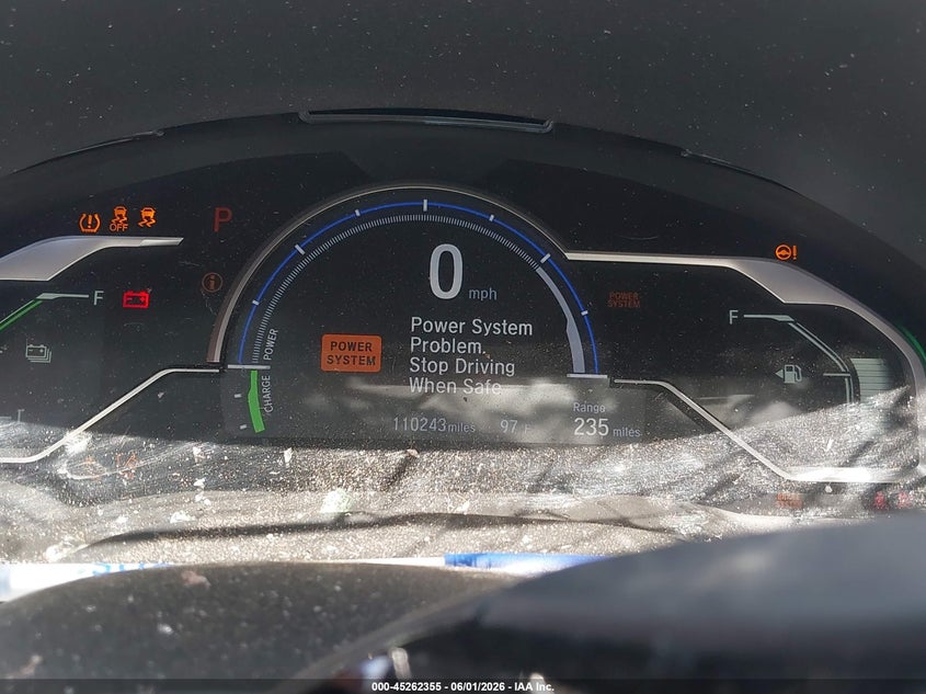 2021 Honda Clarity Plug-In Hybrid Touring VIN: JHMZC5F30MC000595 Lot: 45262355