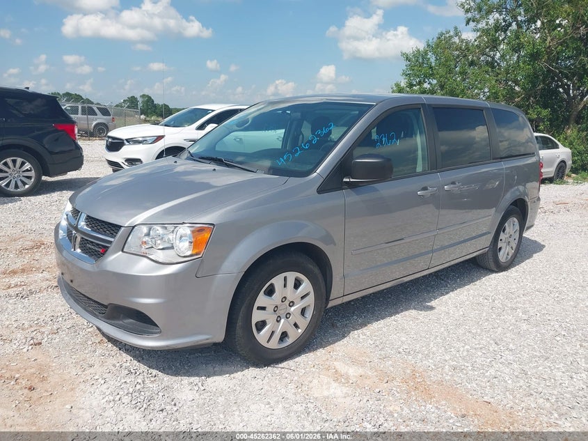 Vin: 2c4rdgbg5gr335916, lot: 45760182, dodge grand caravan se 20162