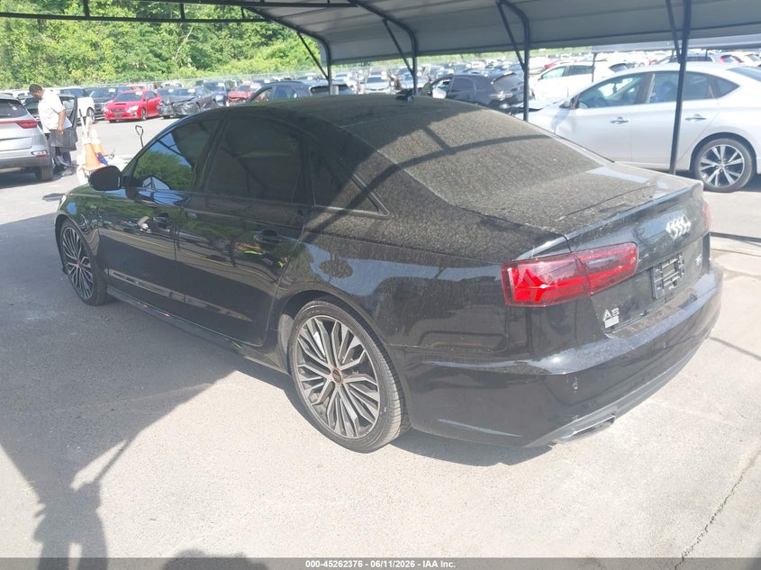 Vin: wauf2afc6hn012841, lot: 45760196, audi a6 3.0t premium plus 20173