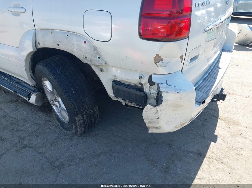 2006 Lexus Gx 470 VIN: JTJBT20X360096575 Lot: 45262390