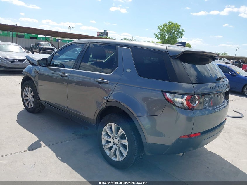 Vin: salcp2bg8hh697664, lot: 45760213, land rover discovery sport se 20173