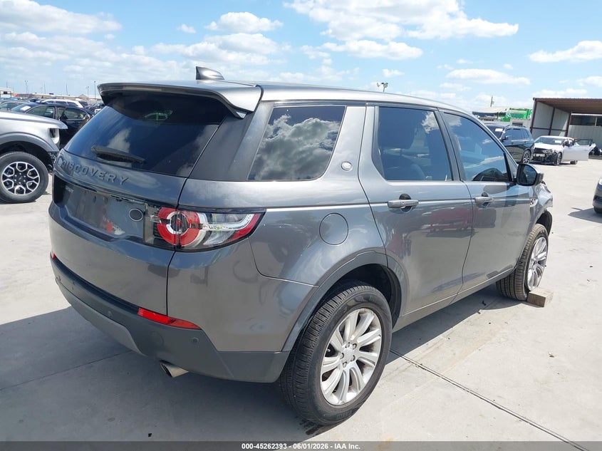 Vin: salcp2bg8hh697664, lot: 45760213, land rover discovery sport se 20174