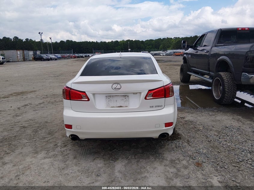 2011 Lexus Is 250 VIN: JTHBF5C2XB5147433 Lot: 45262403