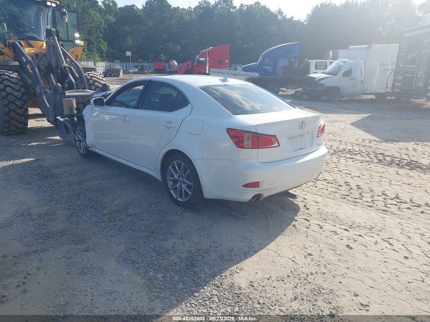 Vin: jthbf5c2xb5147433, lot: 45760223, lexus is 250 20113