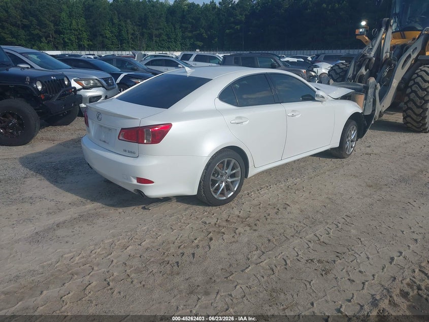 Vin: jthbf5c2xb5147433, lot: 45760223, lexus is 250 20114
