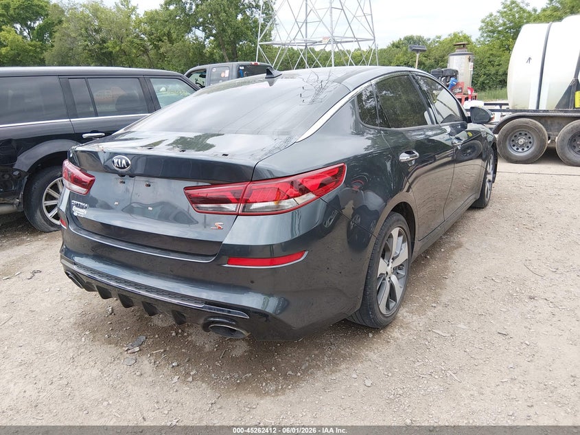 Vin: 5xxgt4l37kg376649, lot: 45760232, kia optima s 20194