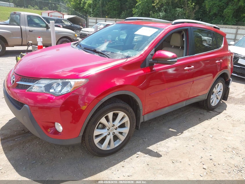 Vin: 2t3yfrev8fw230075, lot: 45760239, toyota rav4 limited 20152