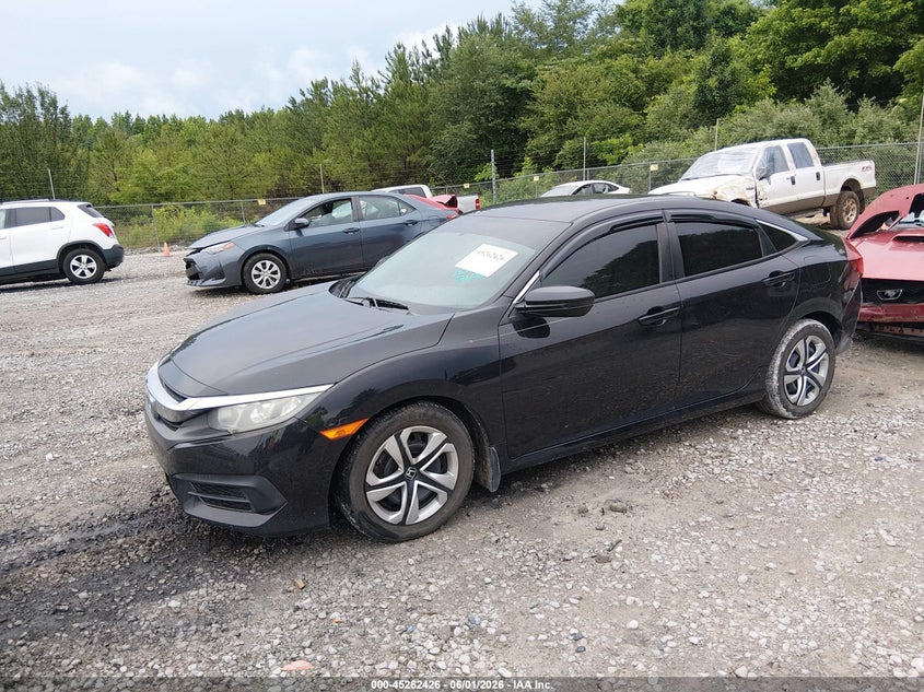 2017 Honda Civic Lx 19XFC2F50HE062727 photo 1