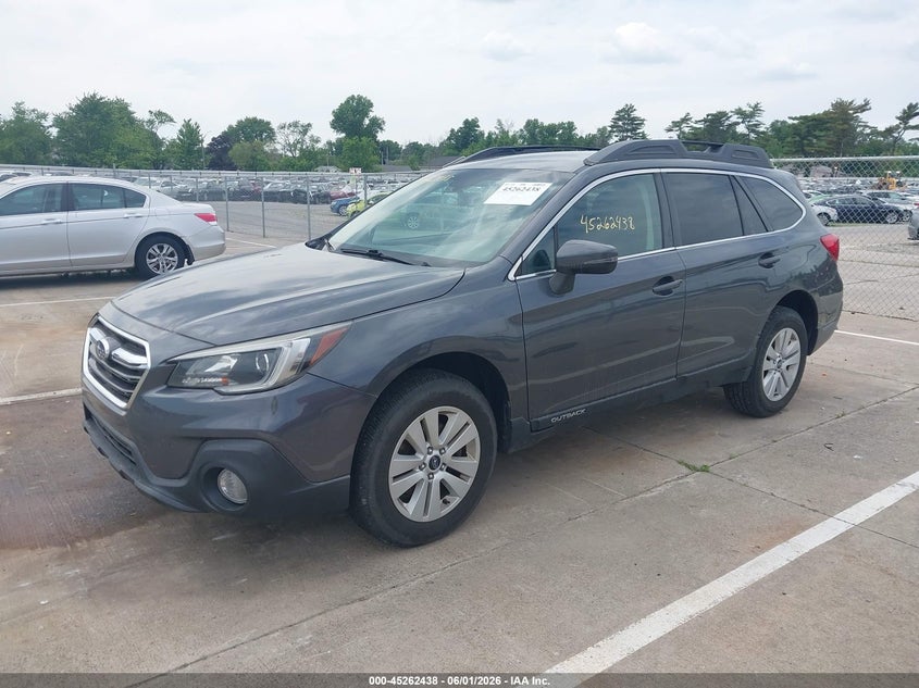 Vin: 4s4bsafc5k3350652, lot: 45760258, subaru outback 2.5i premium 20192