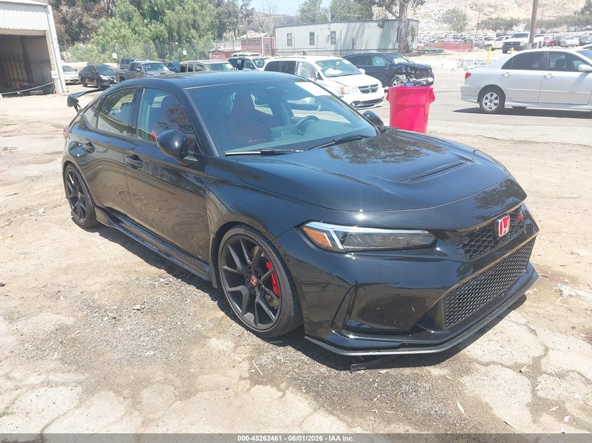Vin: jhmfl5g41sx006566, lot: 45760281, honda civic type r 2025 img_1