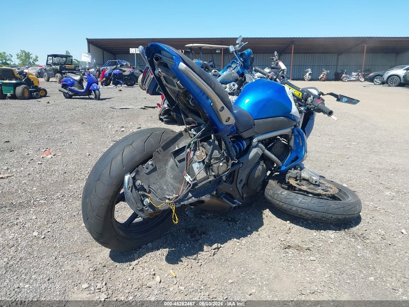 2009 Kawasaki Er650 C VIN: JKAEREC169DA29647 Lot: 45262467
