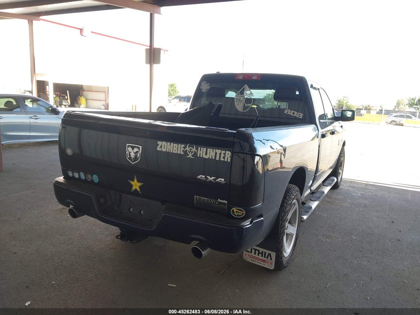 Vin: 1c6rr7ft3hs575367, lot: 45760303, ram 1500 express  4x4 6'4 box 20174