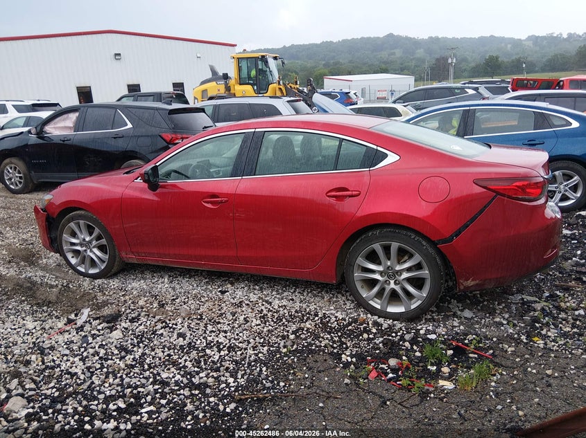 2016 Mazda Mazda6 I Touring VIN: JM1GJ1V5XG1483765 Lot: 45262486