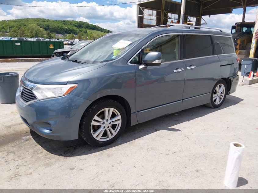 Vin: jn8ae2kp5b9011090, lot: 45760313, nissan quest le 20112