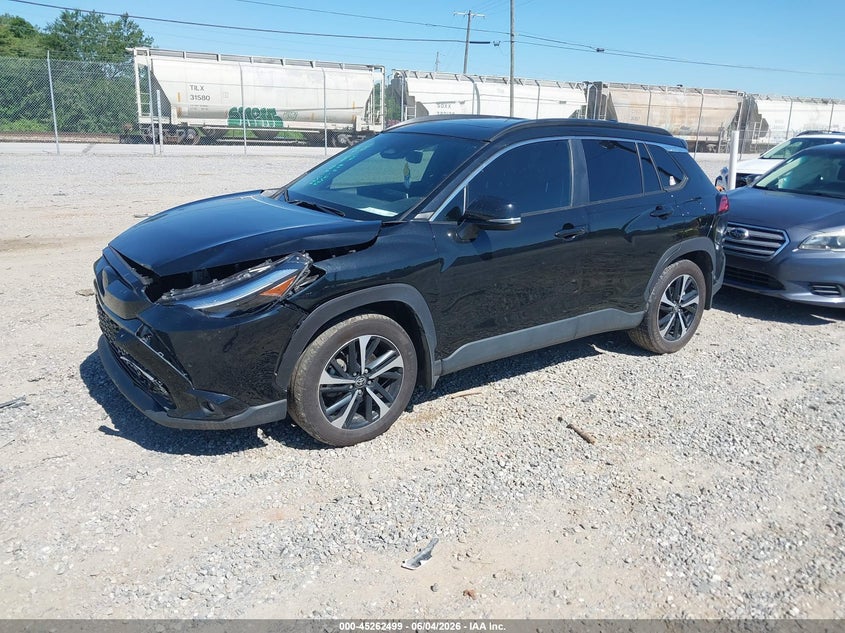 Vin: 7mufbabg9sv082241, lot: 45760321, toyota corolla cross hybrid xse 20252