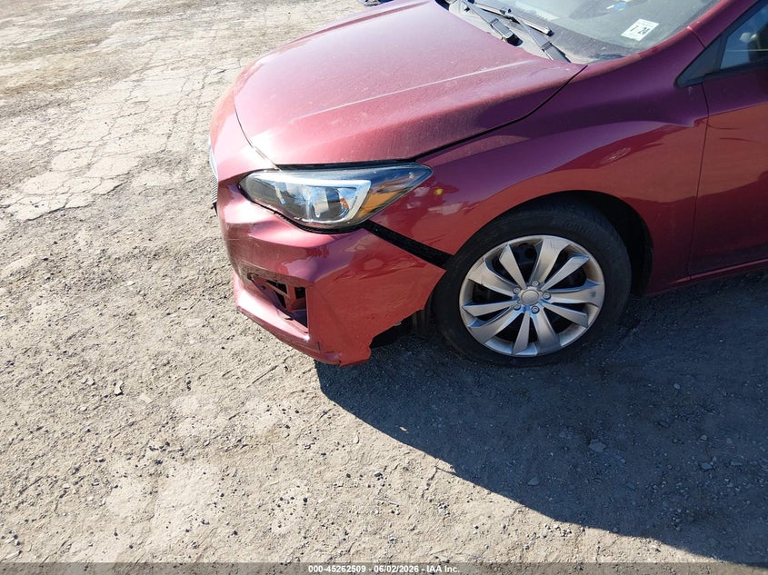 2019 Subaru Impreza 2.0I VIN: 4S3GTAB62K3719118 Lot: 45262509
