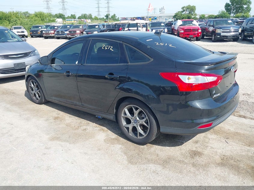 Vin: 1fadp3f2xel154797, lot: 45760332, ford focus se 20143
