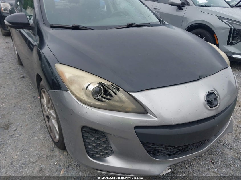 2012 Mazda 3 2.5 S Grand Touring black Lot 111045262518 Vin JM1BL1W69C1582325