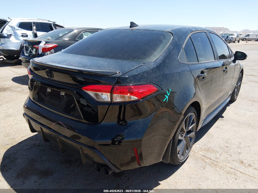 Vin: 5yfs4mce0sp241318, lot: 45760343, toyota corolla se 20254