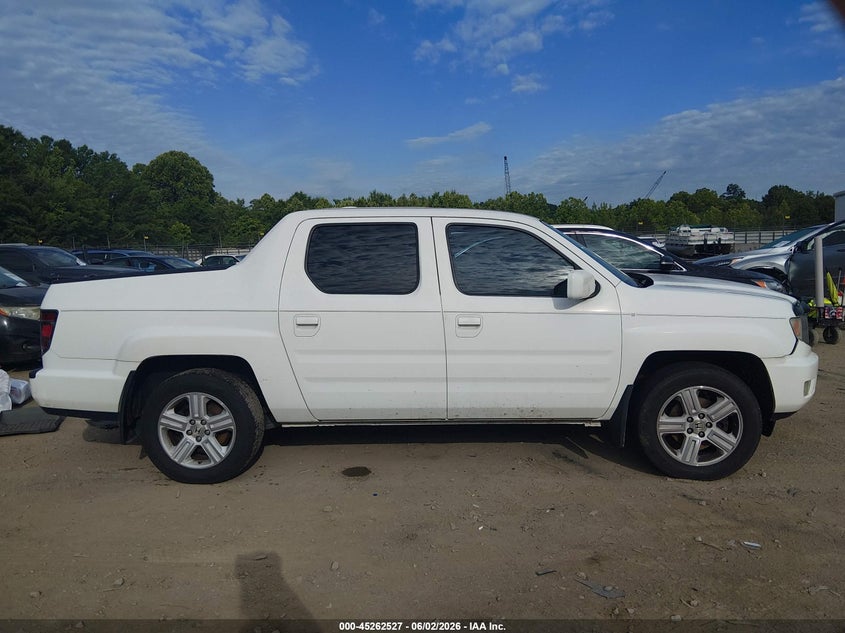 2013 Honda Ridgeline Rtl VIN: 5FPYK1F54DB011653 Lot: 45262527