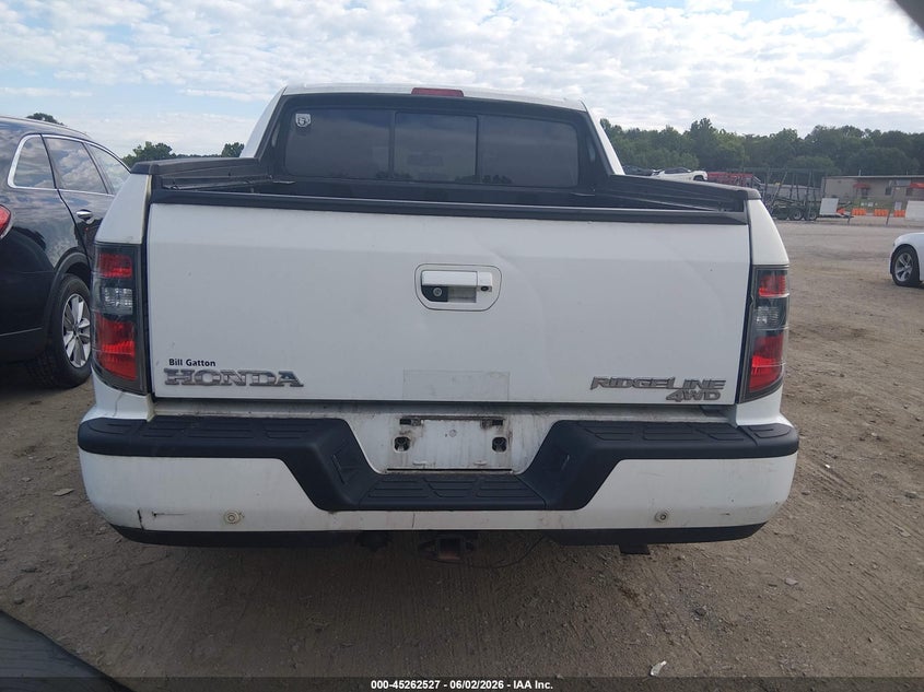 2013 Honda Ridgeline Rtl VIN: 5FPYK1F54DB011653 Lot: 45262527