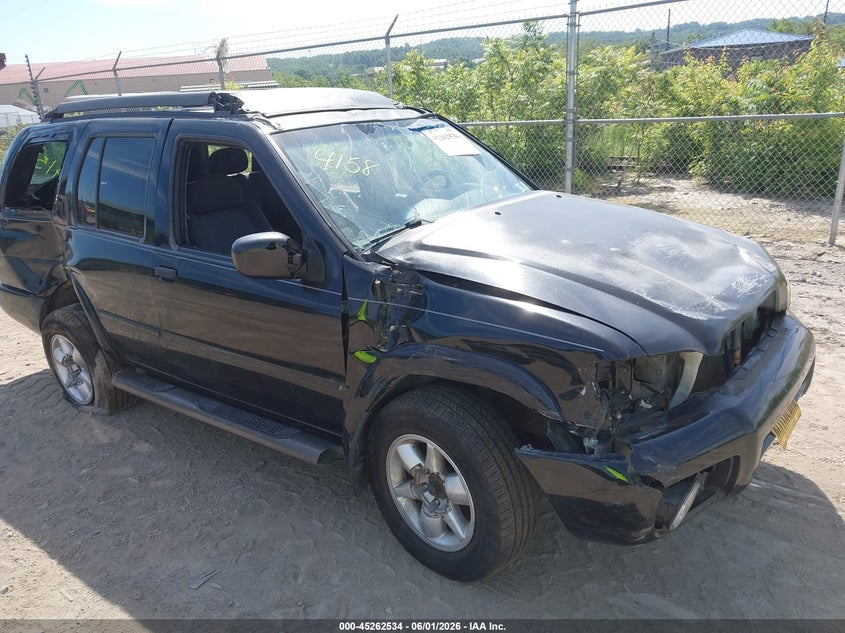 2002 Nissan Pathfinder Se VIN: JN8DR09YX2W744158 Lot: 45262534