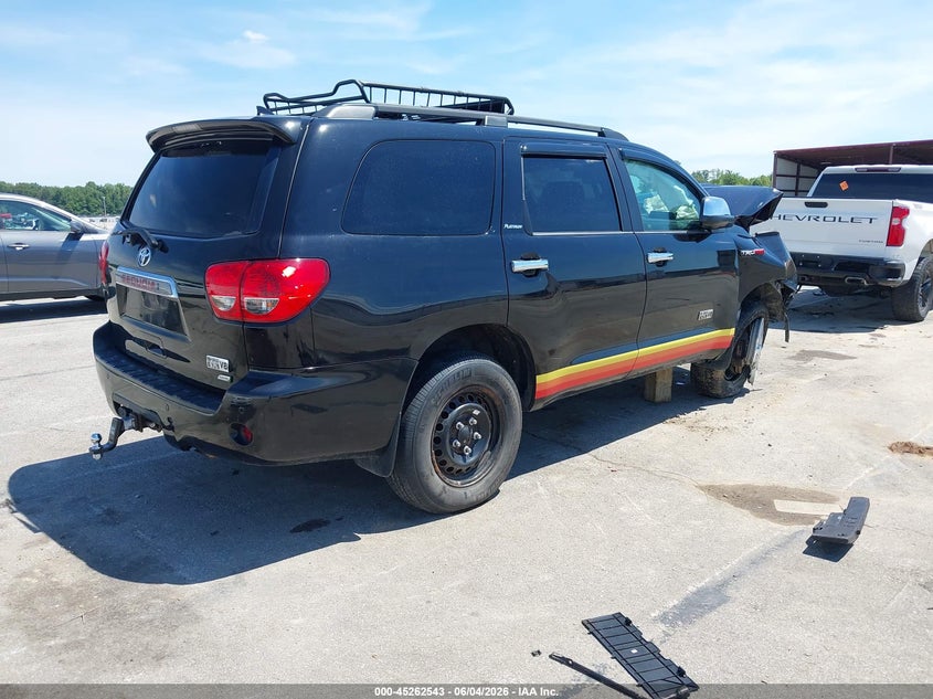 Vin: 5tddw5g16ds092133, lot: 45760363, toyota sequoia platinum 5.7l v8 20134