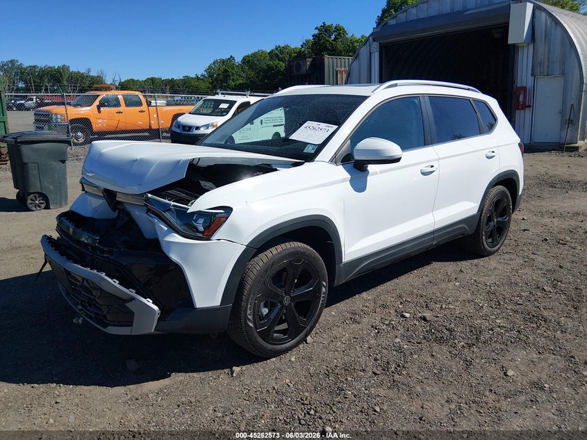 Vin: xxxxxxxxxxxxx4129, lot: 45760393, volkswagen taos 20252