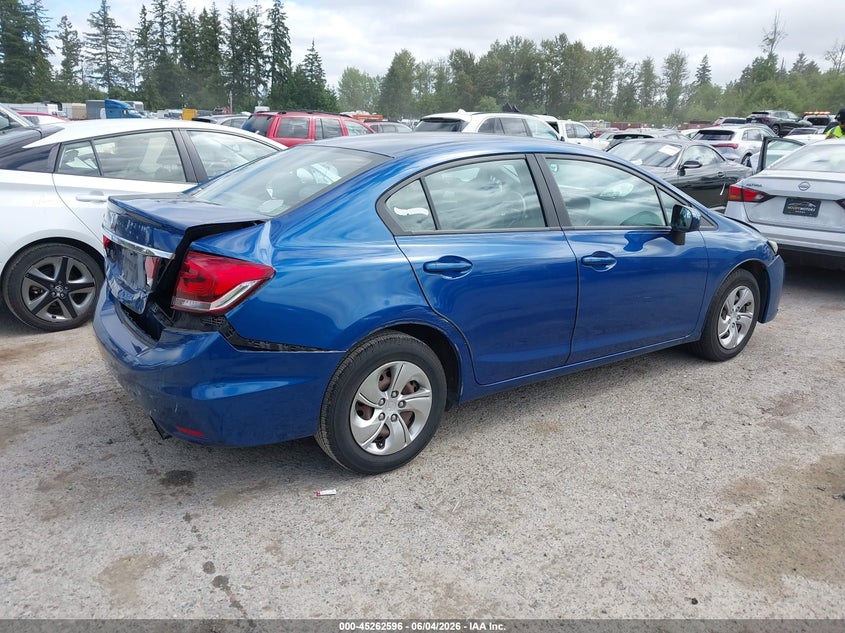 2014 HONDA CIVIC auction photo 4