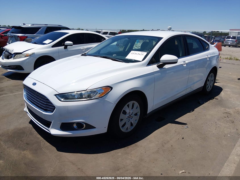 Vin: 3fa6p0g78dr367801, lot: 45760445, ford fusion s 20132