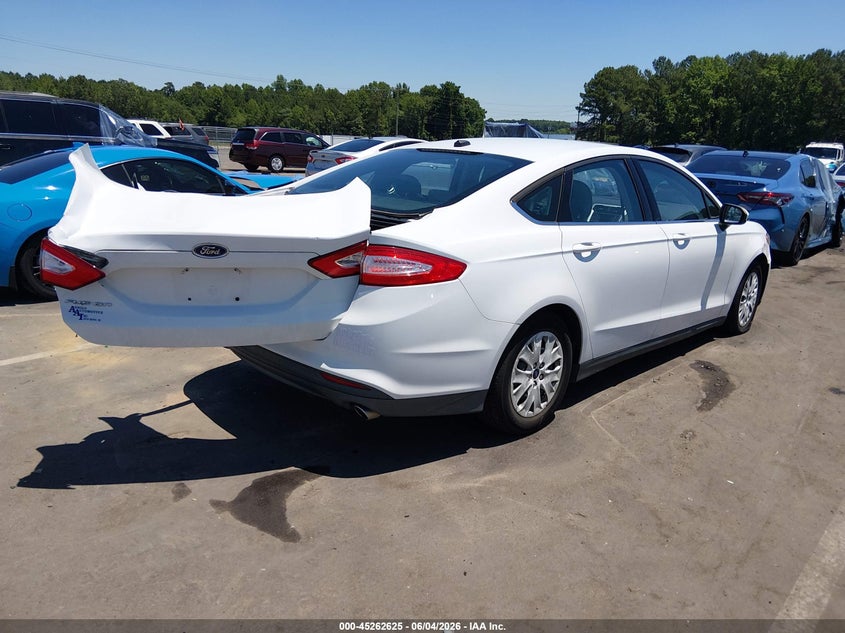 Vin: 3fa6p0g78dr367801, lot: 45760445, ford fusion s 20134