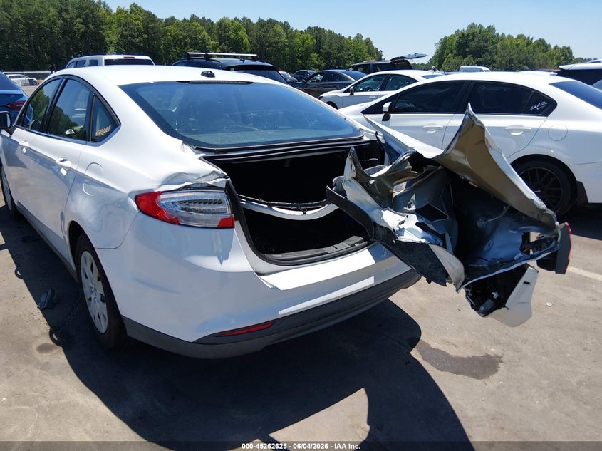 2013 Ford Fusion S VIN: 3FA6P0G78DR367801 Lot: 45262625