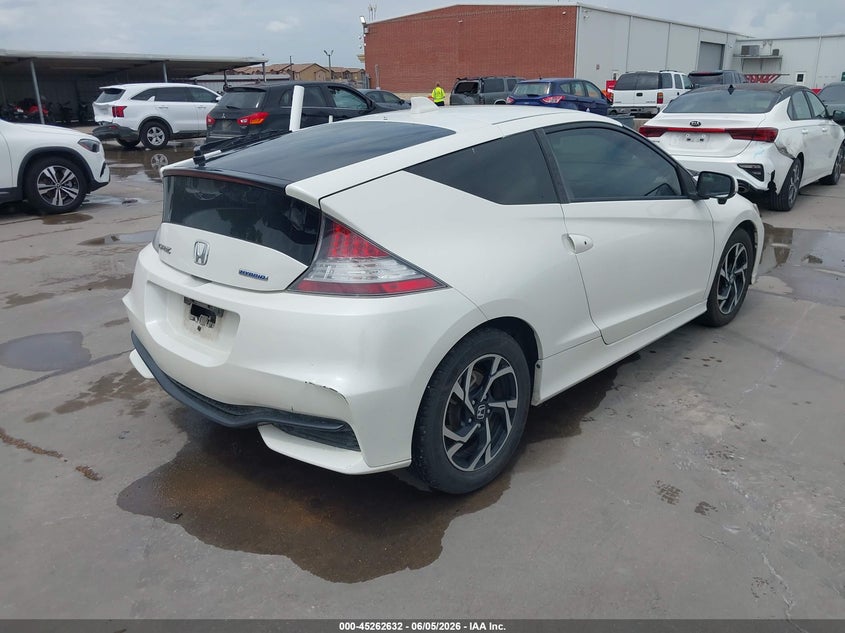 Vin: jhmzf1d67gs000441, lot: 45760452, honda cr-z ex/ex-l navi 20164