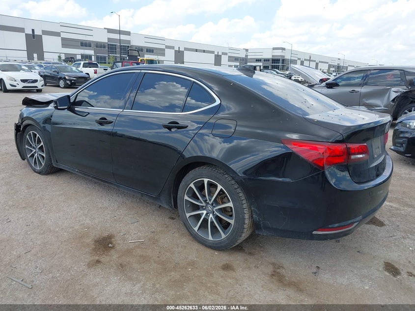Vin: 19uub2f31ga001561, lot: 45760453, acura tlx v6 20163