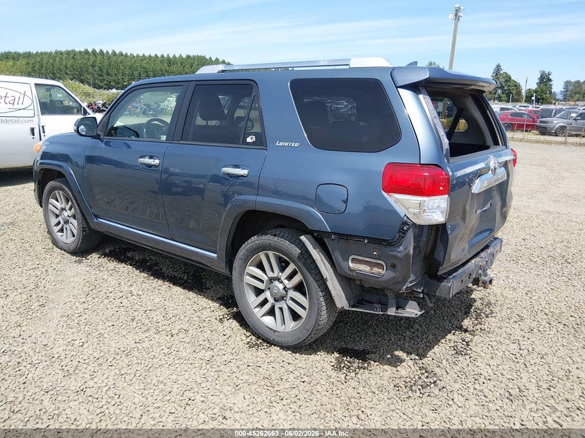 Vin: jtebu5jr3c5101768, lot: 45760483, toyota 4runner limited 20123
