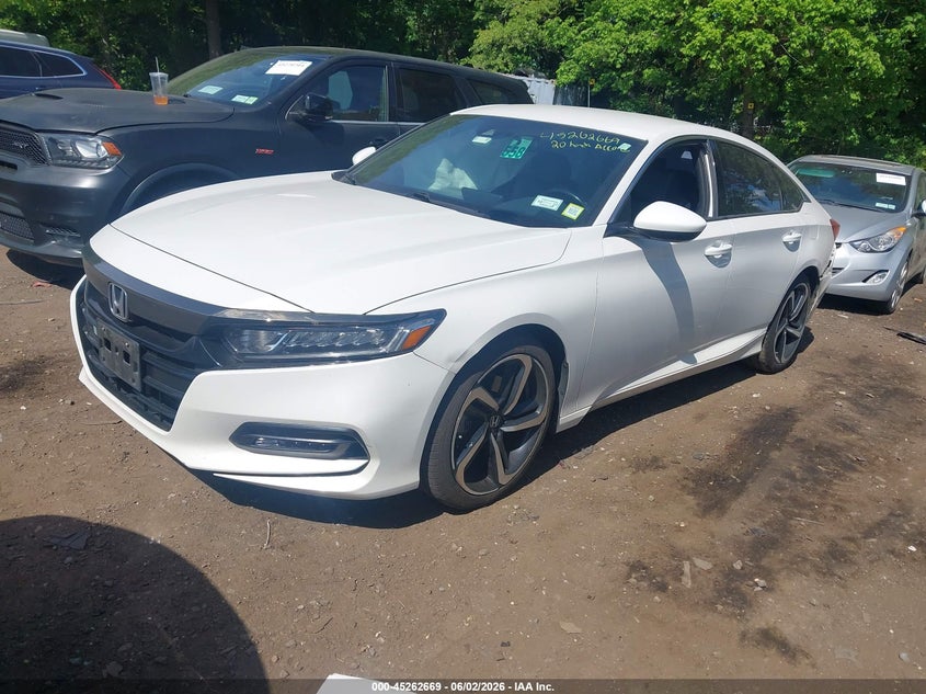 Vin: 1hgcv1f33la019549, lot: 45760488, honda accord sport 20202