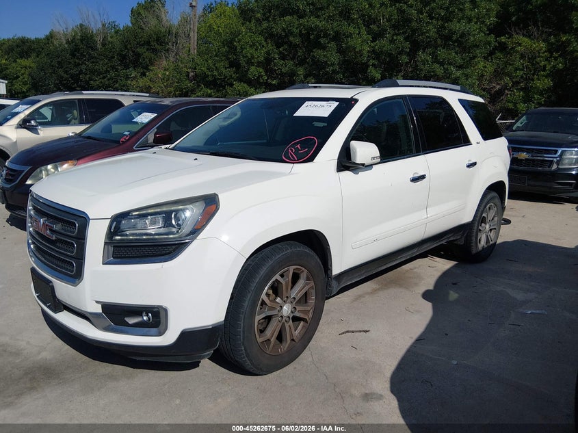 Vin: 1gkkvrkd0fj326192, lot: 45760495, gmc acadia slt-1 20152