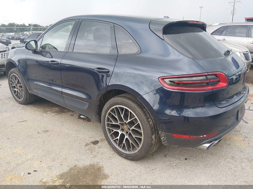 Vin: wp1aa2a51jlb23103, lot: 45760543, porsche macan sport edition 20183