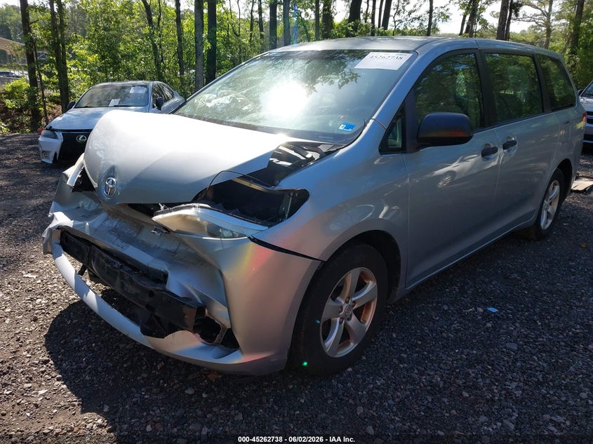 Vin: 5tdzk3dc6es499429, lot: 45760558, toyota sienna l v6 7 passenger 20142