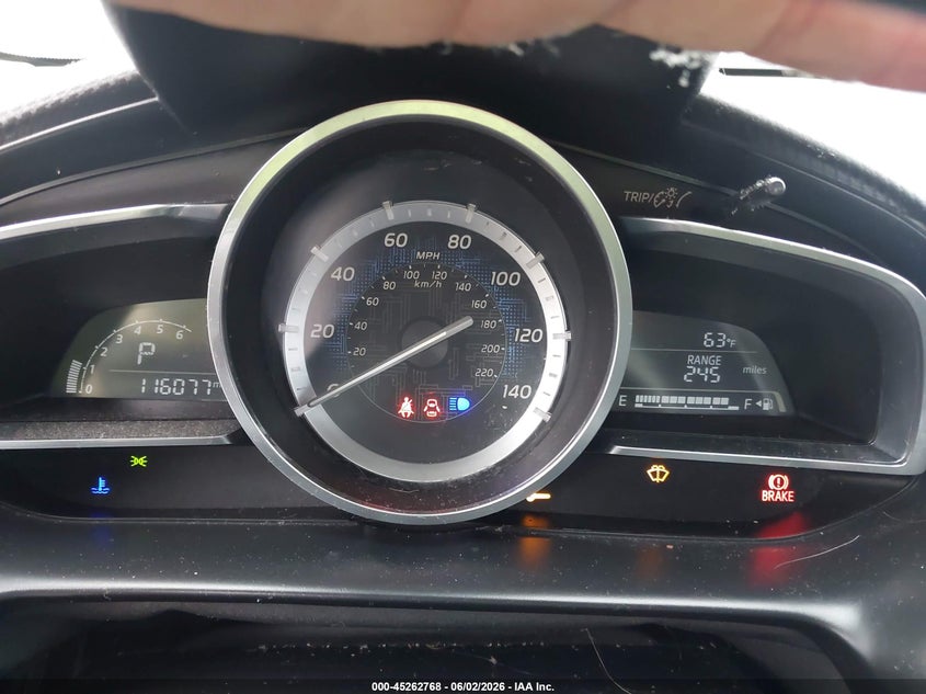 VIN 3MYDLBYV7HY188278 2017 TOYOTA YARIS IA