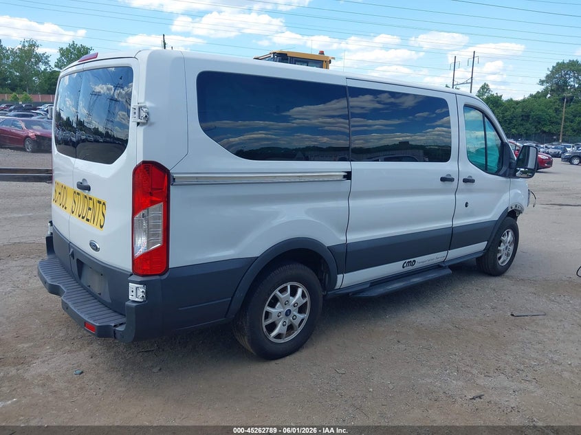Vin: 1fmzk1ym8fka97679, lot: 45760609, ford transit-150 xlt 20154